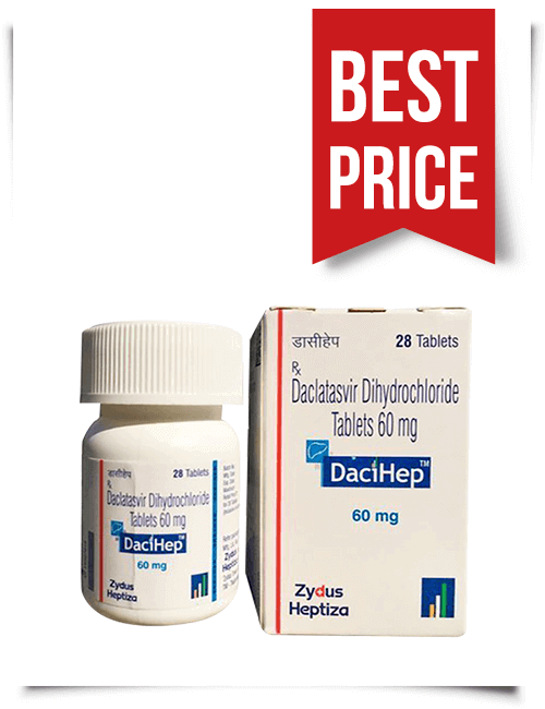 Buy DaciHep 60 Low-Cost Generic Daclatasvir from India