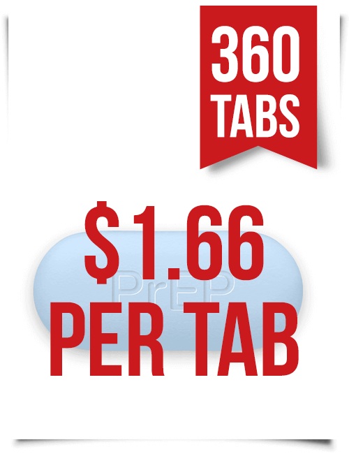 Generic Truvada India Cost $1.66 per Tablet 360 Pills