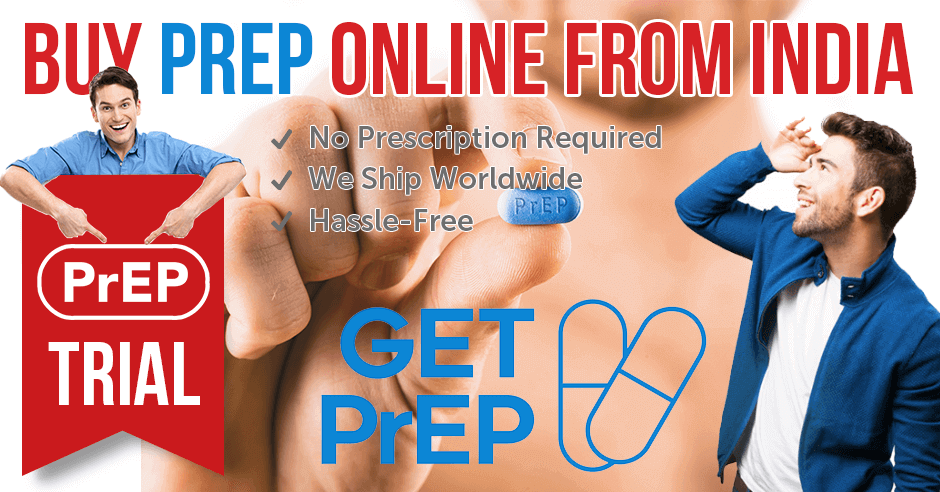 Purchase HIV PrEP drugs in India