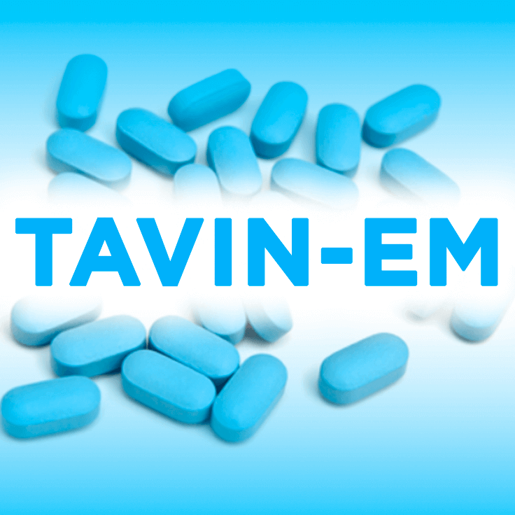 Tavin-EM HIV prevention drug